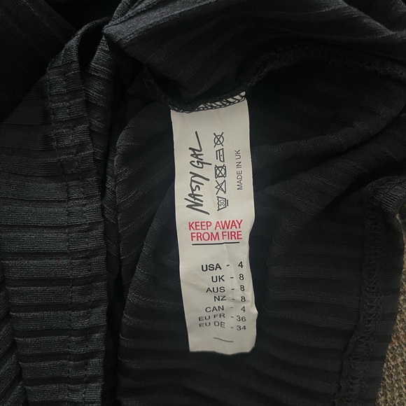 Black Turtleneck Dress - Picture 2 of 4